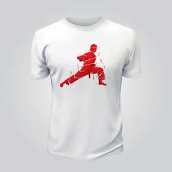 Tricou Karatist roșu
